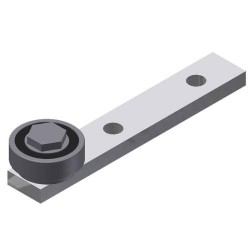 CRS26 Concealed Stay Roller-Zinc