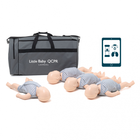 11-113 Laerdal® Little Baby QCPR - Light Skin - 4 Pack