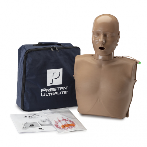 11-151 Prestan® Ultralite® Manikin with CPR Feedback - Dark Skin