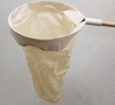 GL/GL-2615-01 15IN MUSLIN NET, 3/4IN HANDLE