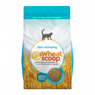 13110 sWHEATscoop Litter Fast Clumping 25lb