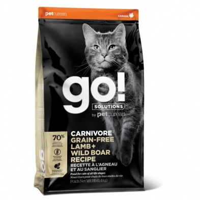 13876 GO! CV Cat Lamb & Wild Boar 30/100g