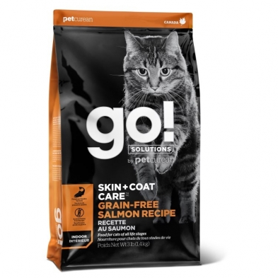 13995 GO! Cat SKIN+COAT GF Salmon 1.3kg