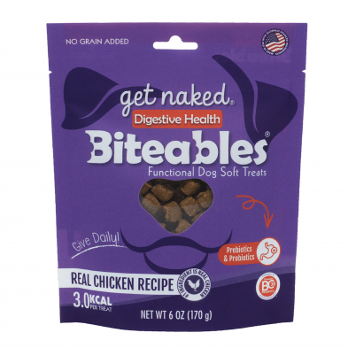14020 GET Naked Biteables Dog Digestive Health 170g