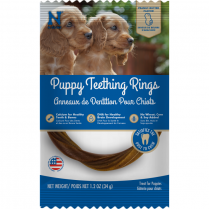 14087 N-BONE Puppy Teething Ring Peanut Butter Single