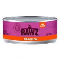 14327 RAWZ Cat 96% Rabbit Pate 24/155g