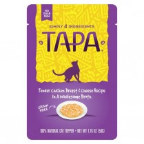14365 TAPA Cat CHICKEN & CHEESE 8/50g