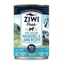 15385 ZIWI Peak Dog Mackerel & Lamb 12/390g