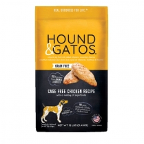 15623 Hound & Gatos Dog Kibble Chicken 4lb/1.8kg