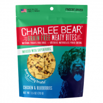 15682 CHARLEE Bear Meaty Bites Chicken with Blueberries 2.5oz
