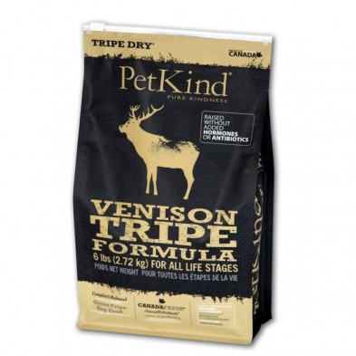 21796 PETKIND Dog Venison Tripe Formula  2.7kg
