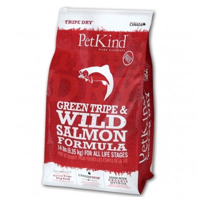 21828 PETKIND Dog Tripe & Wild Salmon Formula 6.3kg