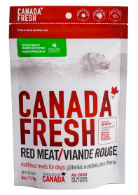 22812 CANADA Fresh Dog Treat Red Meat 6oz/170g