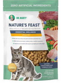 31965 DR MARTY Cat Nature's Feast Essential Wellness Poultry 156g