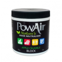 40111 PowAir Block Odor Neutralizer Apple Crumble 170g / 6oz