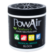 40113 PowAir Block Odor Neutralizer Tropical Breeze 170g/ 6oz