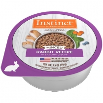61382 INSTINCT Cat MINCED - Rabbit 12/99g