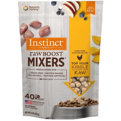 61762 INSTINCT Cat Raw Boost Raw Mixers  Chicken Recipe  170g.