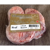 65309 BRAMBLEHILLS Raw Beef Marrow Bone 3 Ct