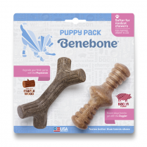 70690 Benebone Puppy Zaggler Bacon Stick 2pk