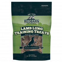 71082 REDBARN Lamb Lung Training Treat 3oz/85g