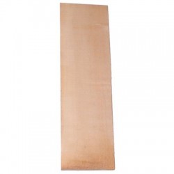 25225 VIOLA BACK, TWO-PIECE PLAIN MAPLE, W/ SIDES