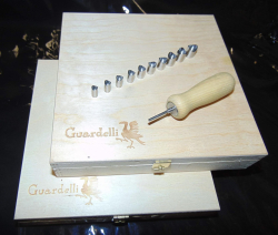 28820 GUARDELLI F-HOLE DRILL SET, VIOLIN