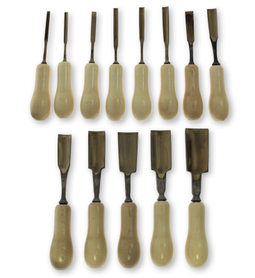 29939 STUBAI 13-PIECE VIOLIN MAKER'S GOUGE SET