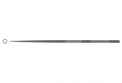 31608 GROBET SWISS ROUND FILE, 20CM OAL, CUT 0