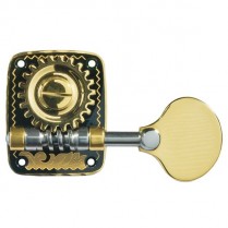 6109 BASS MACHINE, SINGLE MECHANIC, BLACK NICKEL, ROUND