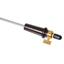 6318 CELLO ENDPIN, EBONY GOLD TRIM, CORK LINED