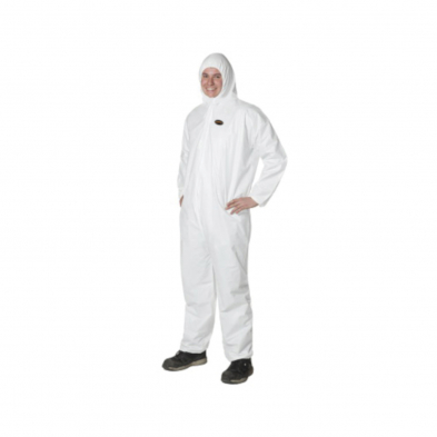 165-20552XL 2055 DISPOSABLE COVERALL, WHITE, 2XL
