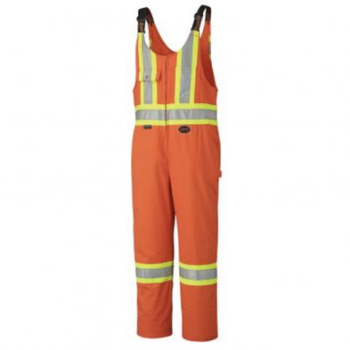 165-661760 6617 SAFETY POLY/COTTON OVERALL, ORANGE, 60