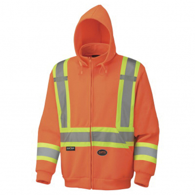 165-69243XL HI-VIZ SAFETY HOODIE 6924-3xl