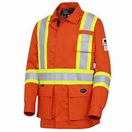 PIONEER 7773 FR-TECH® Flame Resistant Safety Jacket Hi-Vis Orange