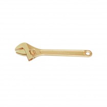 HT-A-912-510-02A Non Sparking Adjustable Wrench 4" 100 mm 1/2" Jaw Al-Cu