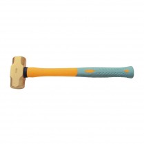 HT-C-821-01A-02R Non Sparking Sledge Hammer 1 lbs 300 Length BRASS