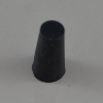 IP-E-S10-009-013 Silicone Tapered Plug SP 9-13 black (0.354" - 0.511")