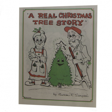 225-CLB-002 Single Coloring Book - 2nd Ed. - A Real Christmas Tree Story