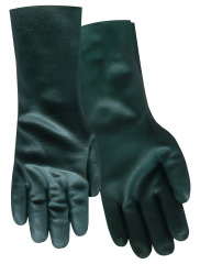 225-SFG-121M Gloves - Green Spray/Chemical Nitrile 15 mil M