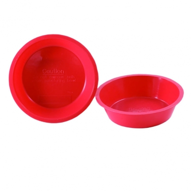 225-TST-1402 Water Bowl - 1 Qt Nail-On Red 50/Case