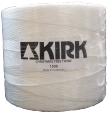 225-TWN-12W Kirk Christmas Tree Baling Twine-1250'/lb, 8 rls/cs - WHITE