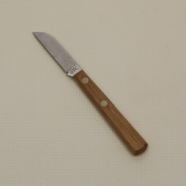KN-180GR GRAFTING KNIFE STRAIGHT w/Wood Hndl