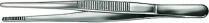 0926013 DRESSING FORCEPS 5" STRAIGHT S/S SERATD