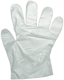 141S GLOVES POLY DISPOSABLE SMALL