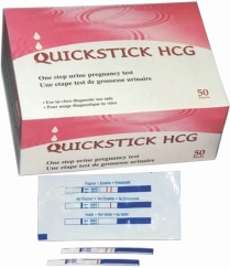 553422033 PREGNANCY TEST HCG QUICKSTEP PLUS BOX/20