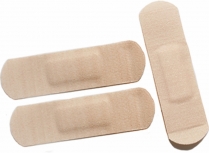 B1215 BAND AID PLASTIC STRIP 3/4" X 3"