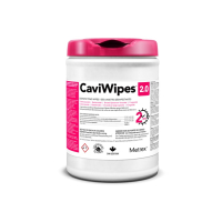 MET111410 CAVIWIPES 2.0 DISINFECTANT 6"X7.5" WIPES 160/CAN