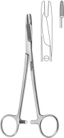 MH814 OLSEN-HEGAR NEEDLE HOLDER 4 3/4" X-DEL SERR JAW STANDARD GRA