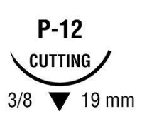 SC5617G SUTURE CAPROSYN 4-0 MONO  UNDY18', P12 NEEDLE